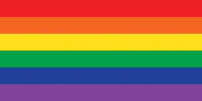 Enamel Pride Flag Lapel Pin Rainbow