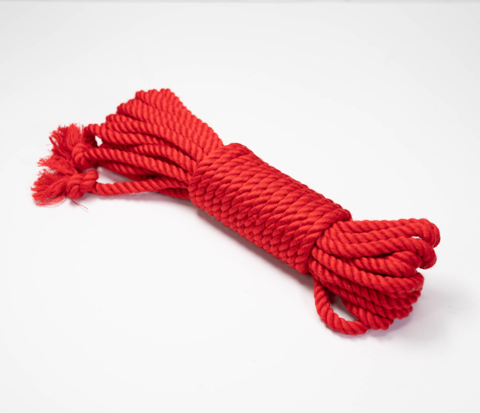 Red Bamboo Silk Rope.