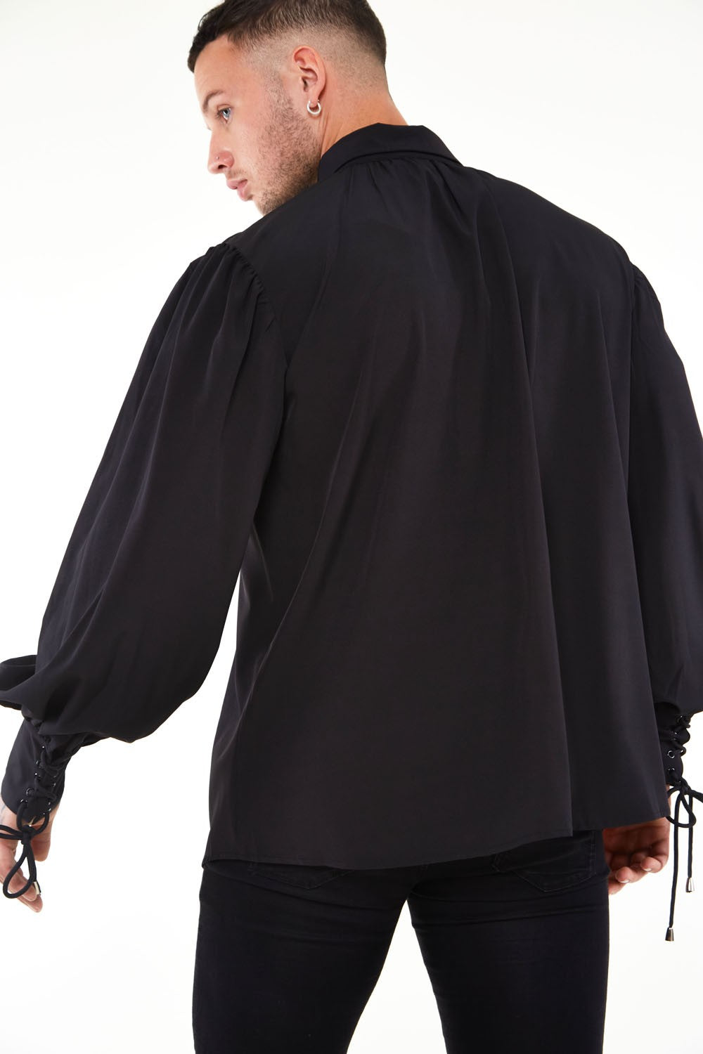 Back view of the Victorian Gothic Shirt.