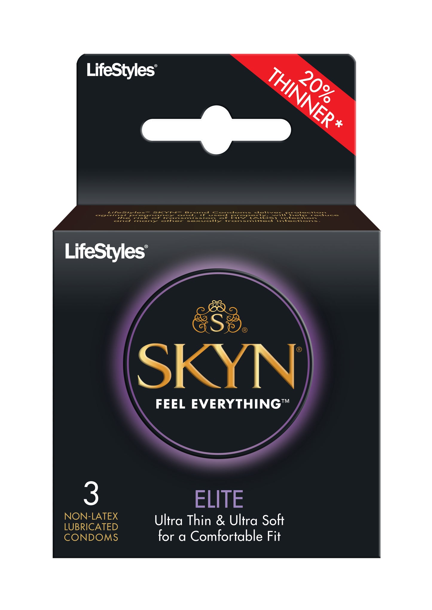 Lifestyles Skyn Condoms Elite 3 Pack