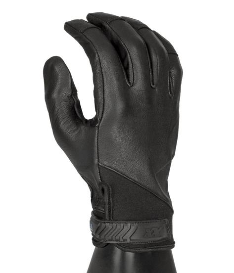 Stealth Leather Teach Glove right hand top view