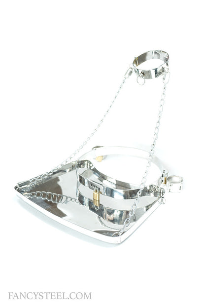 The Steel Serving Tray Restraint Set and all of its components.