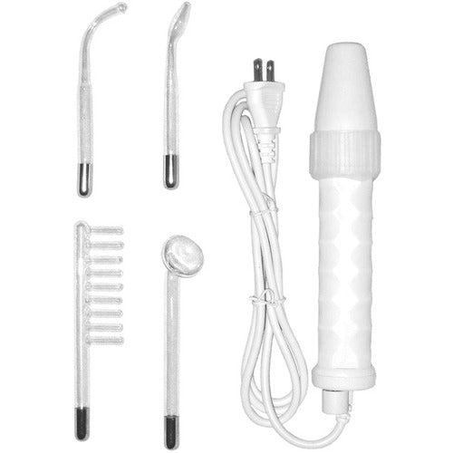 The white Neon Wand UV Wand & Glass Electrode Kit with purple electrodes.